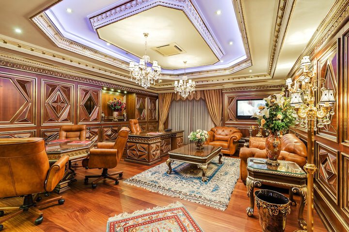 In-room business center