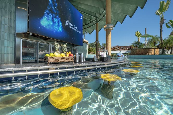 Swim-up bar