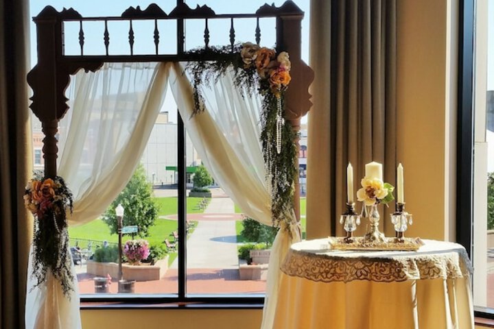 Indoor wedding