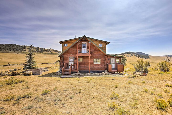 22str-00360 Fairplay Cabin w / Fire Pit Mtn Views!