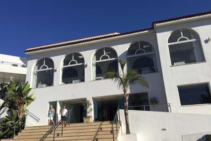 Interior entrance