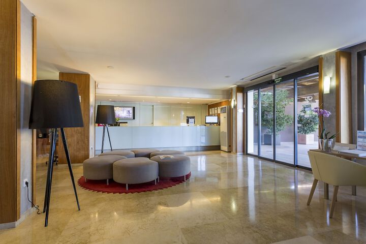 Interior entrance