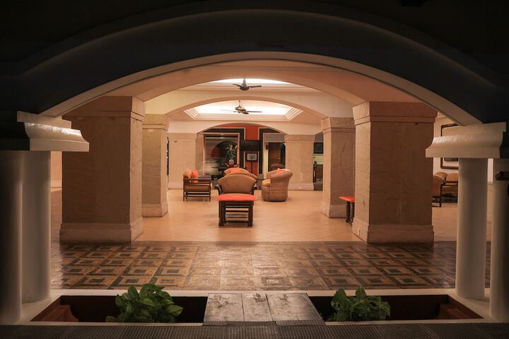 Lobby sitting area