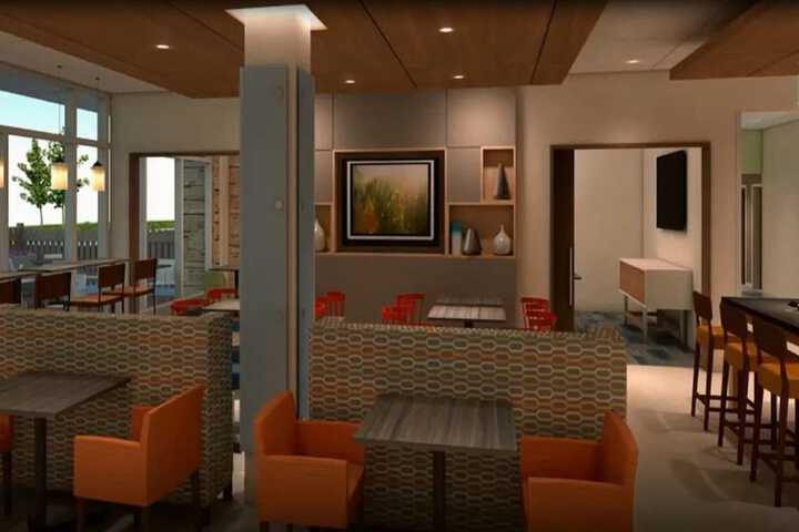 Breakfast area