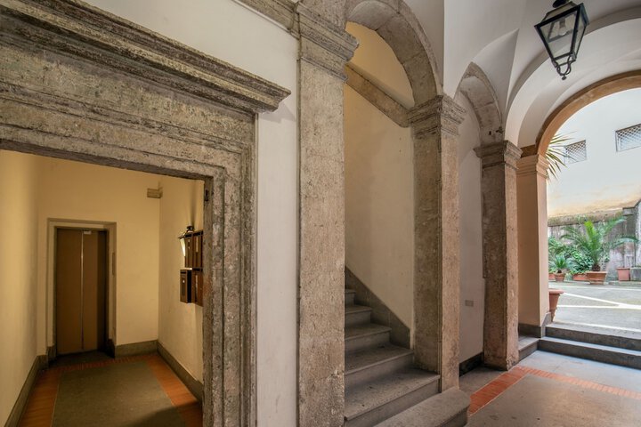 Interior entrance