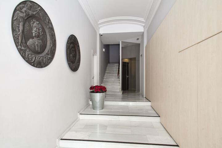 Interior entrance