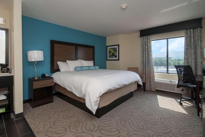 1 King Bed Microwave and Refrigerator WiFi Full Breakfast (5 of 5)