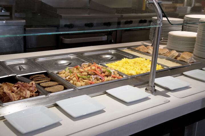 Breakfast buffet