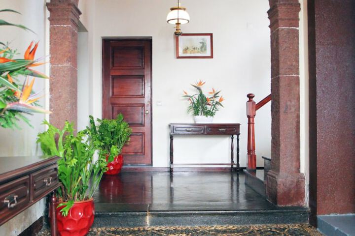 Interior entrance