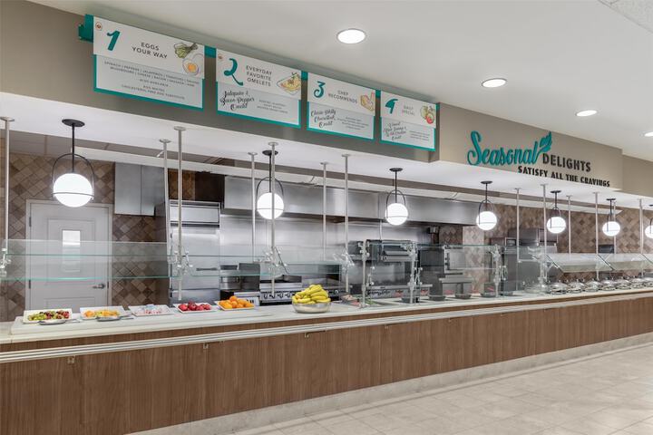 Breakfast area
