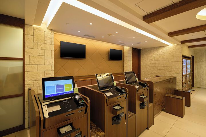 Interior entrance