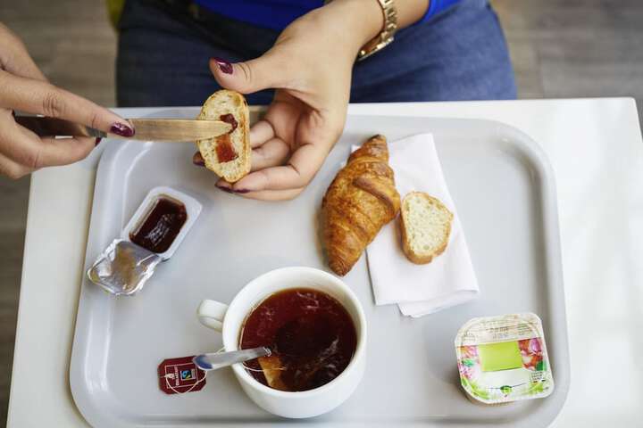 Breakfast area