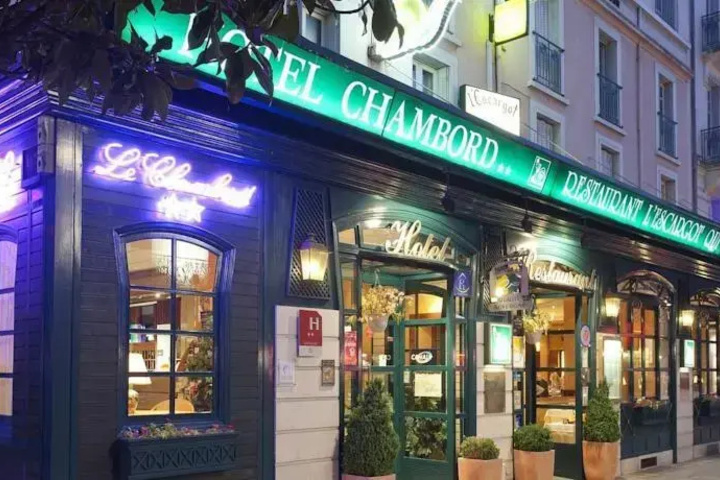 Exterior of Hotel Chambord