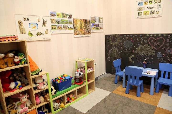 Children's play area - indoor