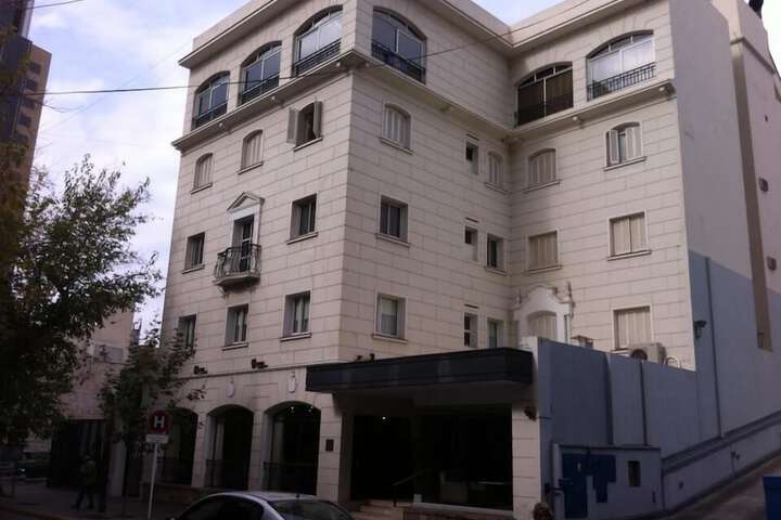 Outside Hotel