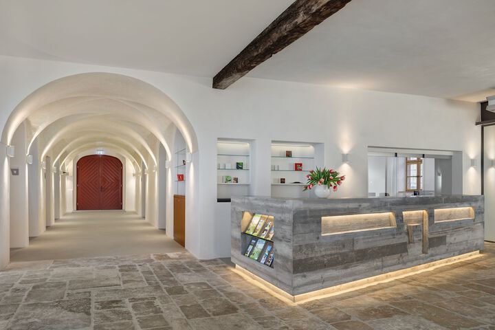 Interior entrance