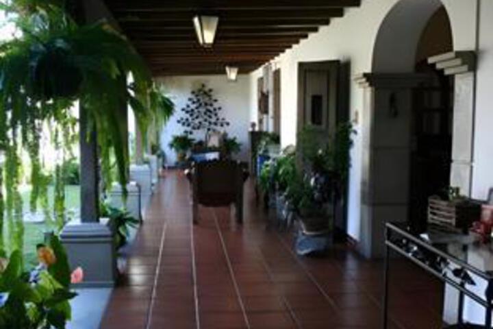 Interior view