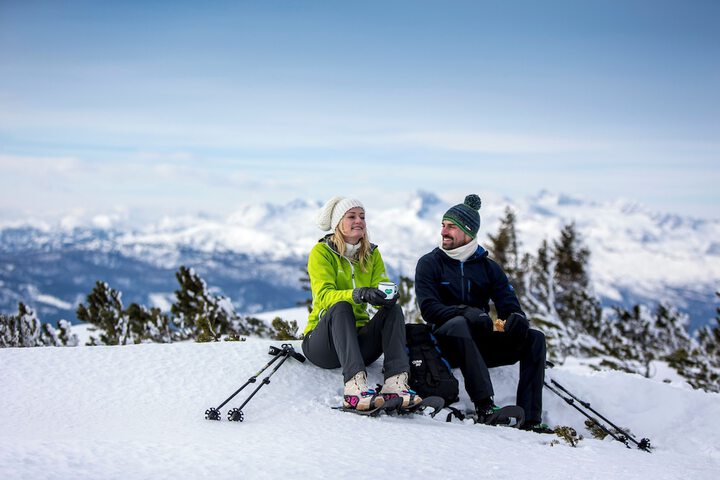Snowshoeing
