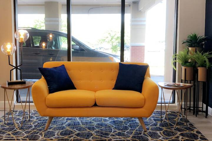 Lobby sitting area