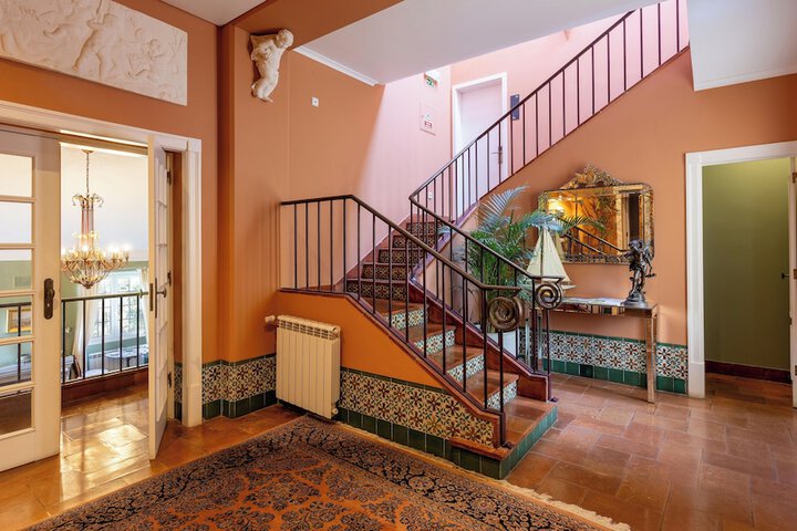 Interior entrance