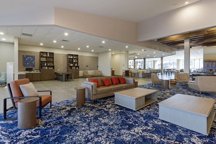 Lobby sitting area