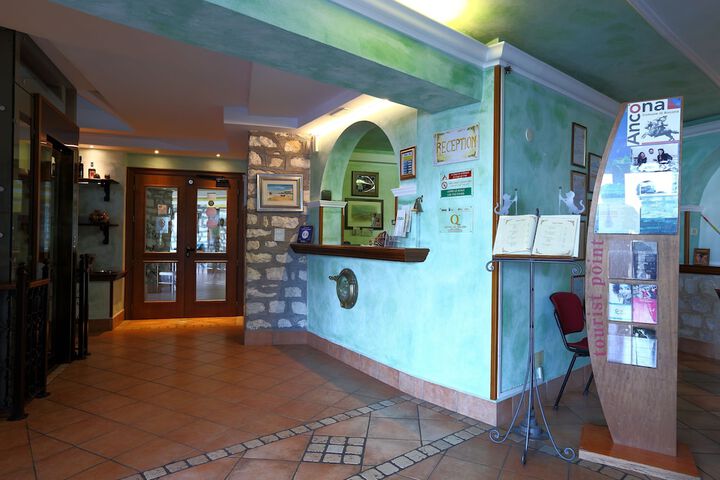 Interior entrance