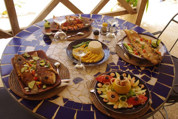 Breakfast area