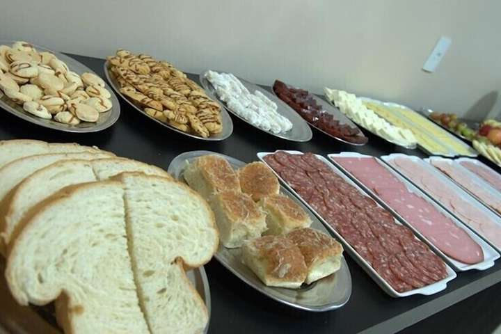 Breakfast buffet