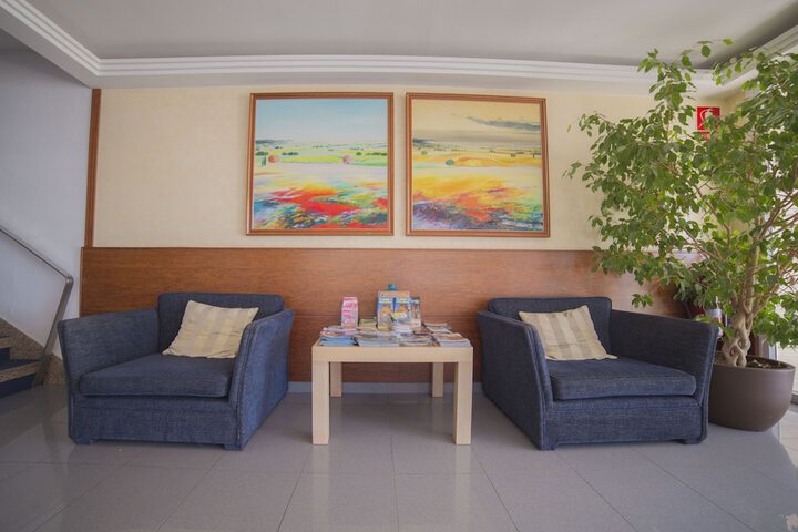 Interior entrance