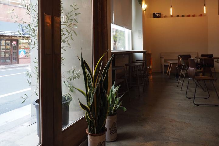 Interior entrance