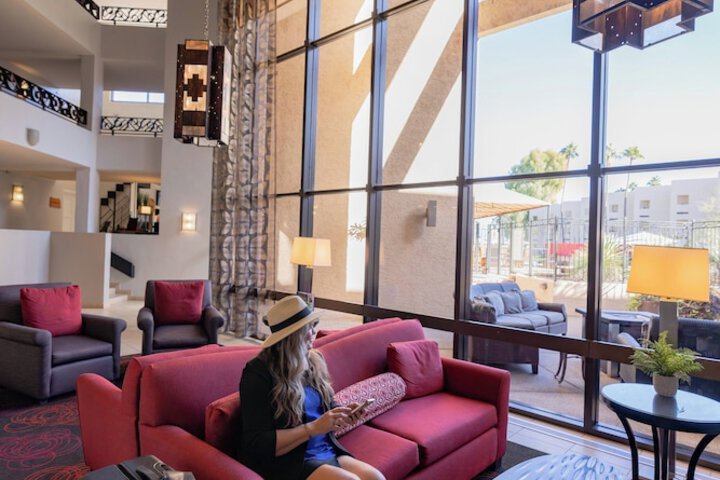 Lobby sitting area