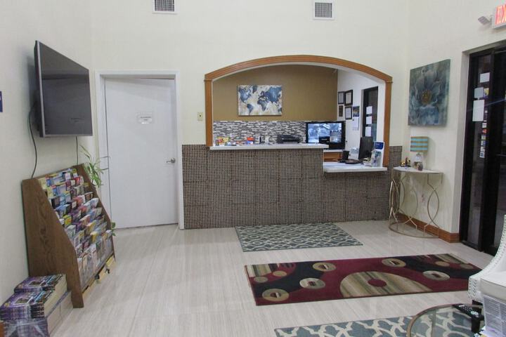 Lobby sitting area