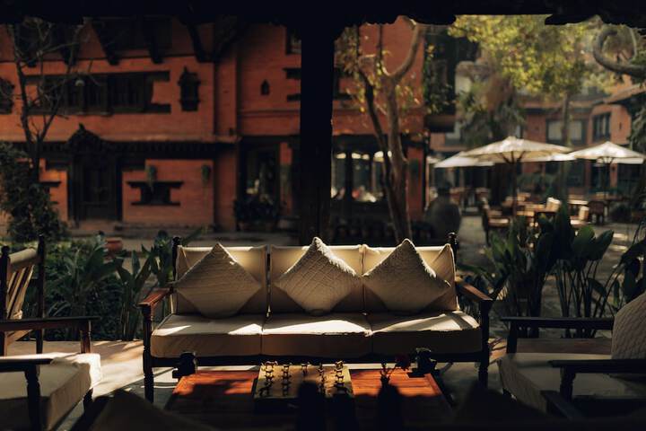 Breakfast area