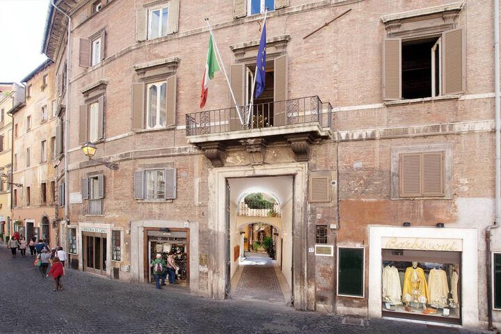Front of property - evening/night