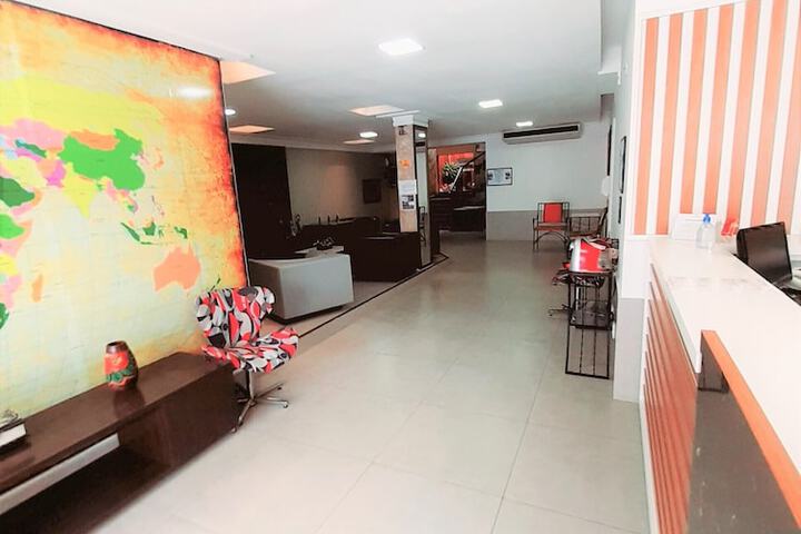 Interior entrance