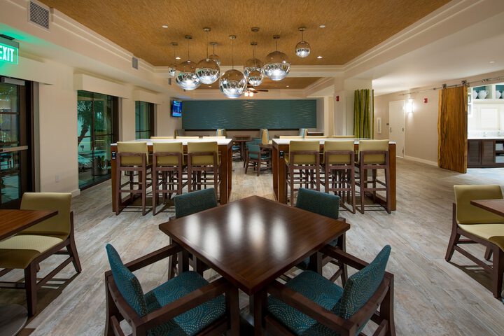 Breakfast area