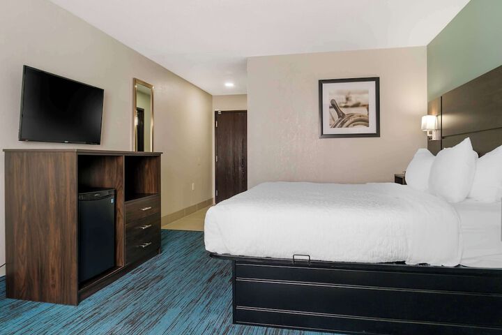 1 King Bed Flat Screen Television Refrigerator Full Breakfast (13 of 17)