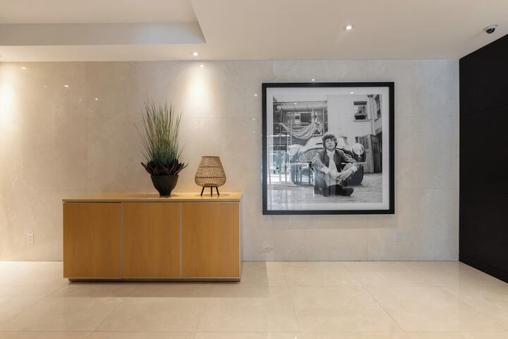 Interior entrance