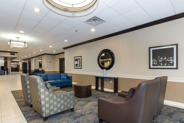 Lobby sitting area