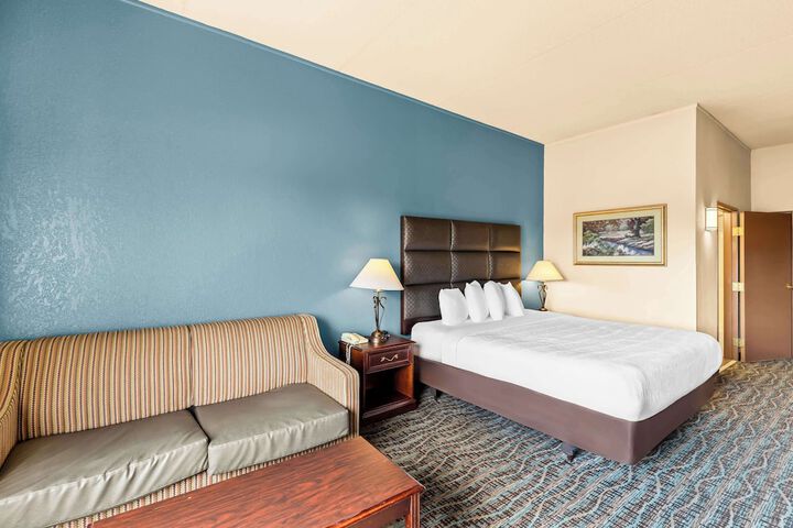 1 King Bed Pillowtop Bed 32 Inch LCD Television Microwave and Refrigerator Full Breakfast (5 of 14)