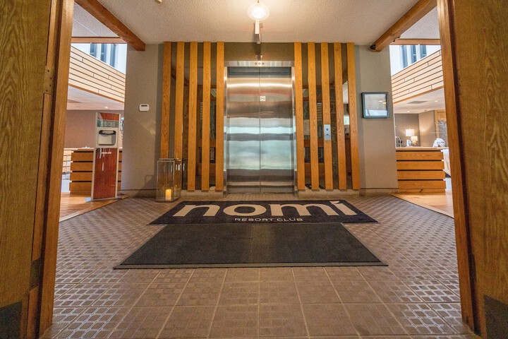 Interior entrance