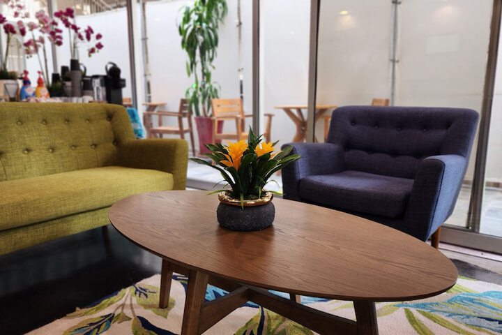 Lobby sitting area