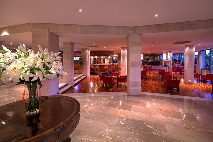 Interior entrance
