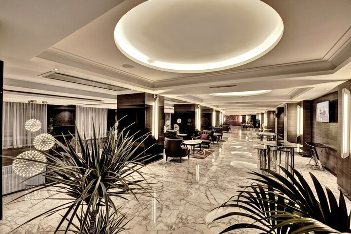 Interior entrance