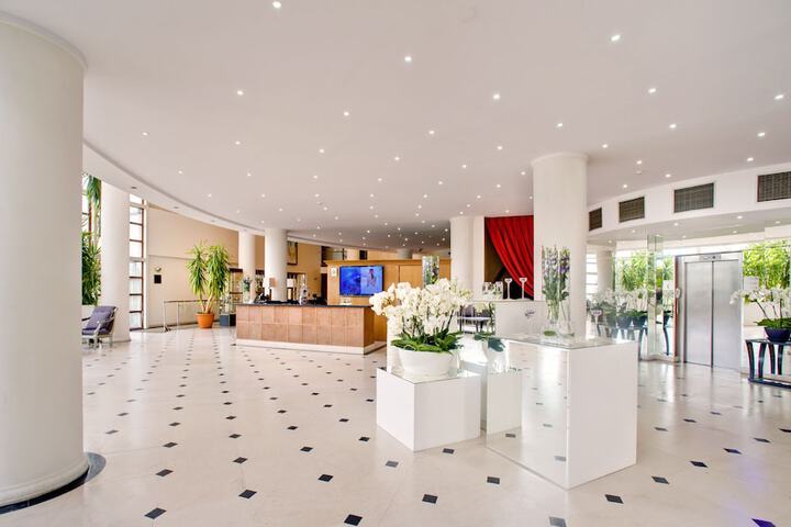 Interior entrance