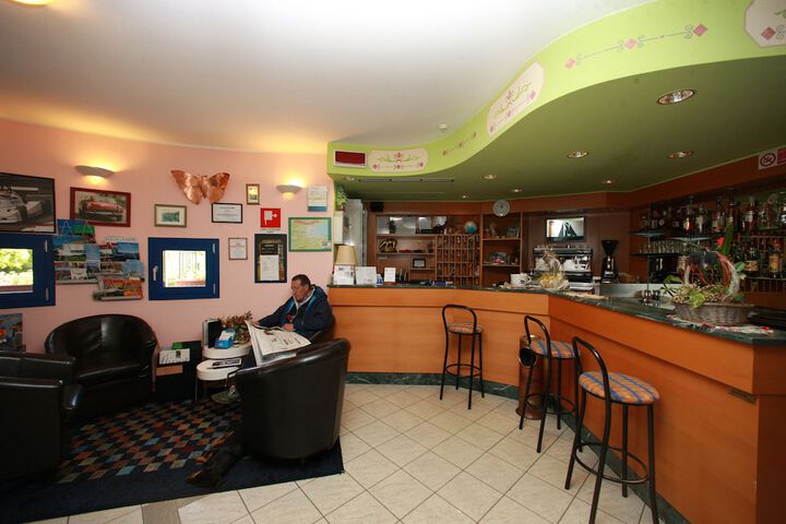 Interior entrance