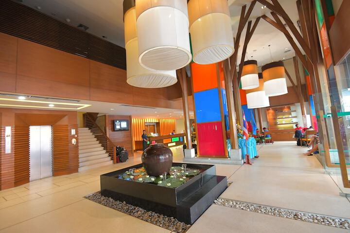 Interior entrance