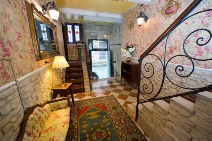 Interior entrance