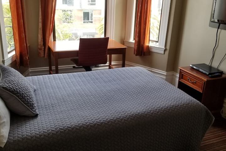Standard Double Bed Shared Bathroom (3 of 17)