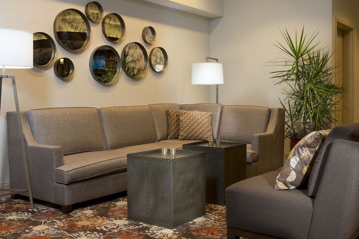 Lobby sitting area